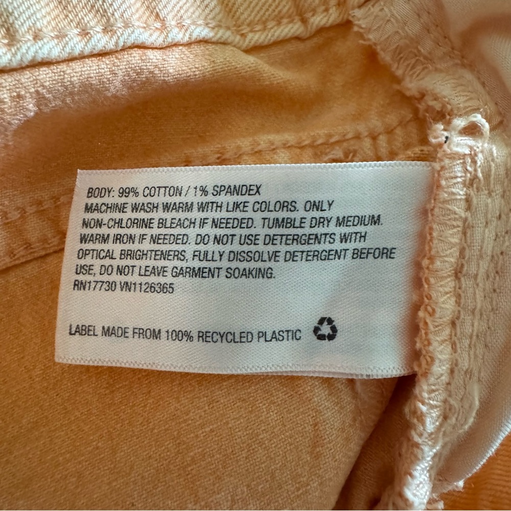 Universal Thread Orange Vintage Midi Jean Shorts, 4 - Picture 10 of 13